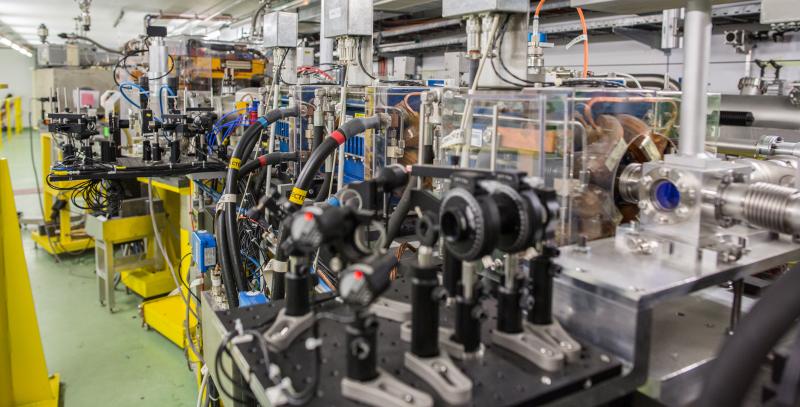 View on Beam Instrumentation Test Stand at CLEAR